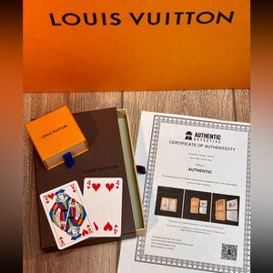 Set of 2 Louis Vuitton Collectors
Playing Cards